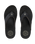 Pacific Rinse Bloom Flip Flops in Black & Brown