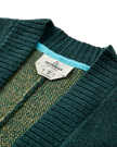 Scenic Long Knitted Cardigan in Scenic Dark Fern