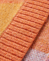 The Passenger Womens Scenic Cardigan in Scenic Sunrise Orange