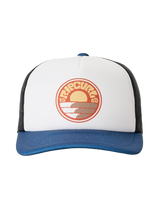 Weekender Trucker Cap in Bone & Navy