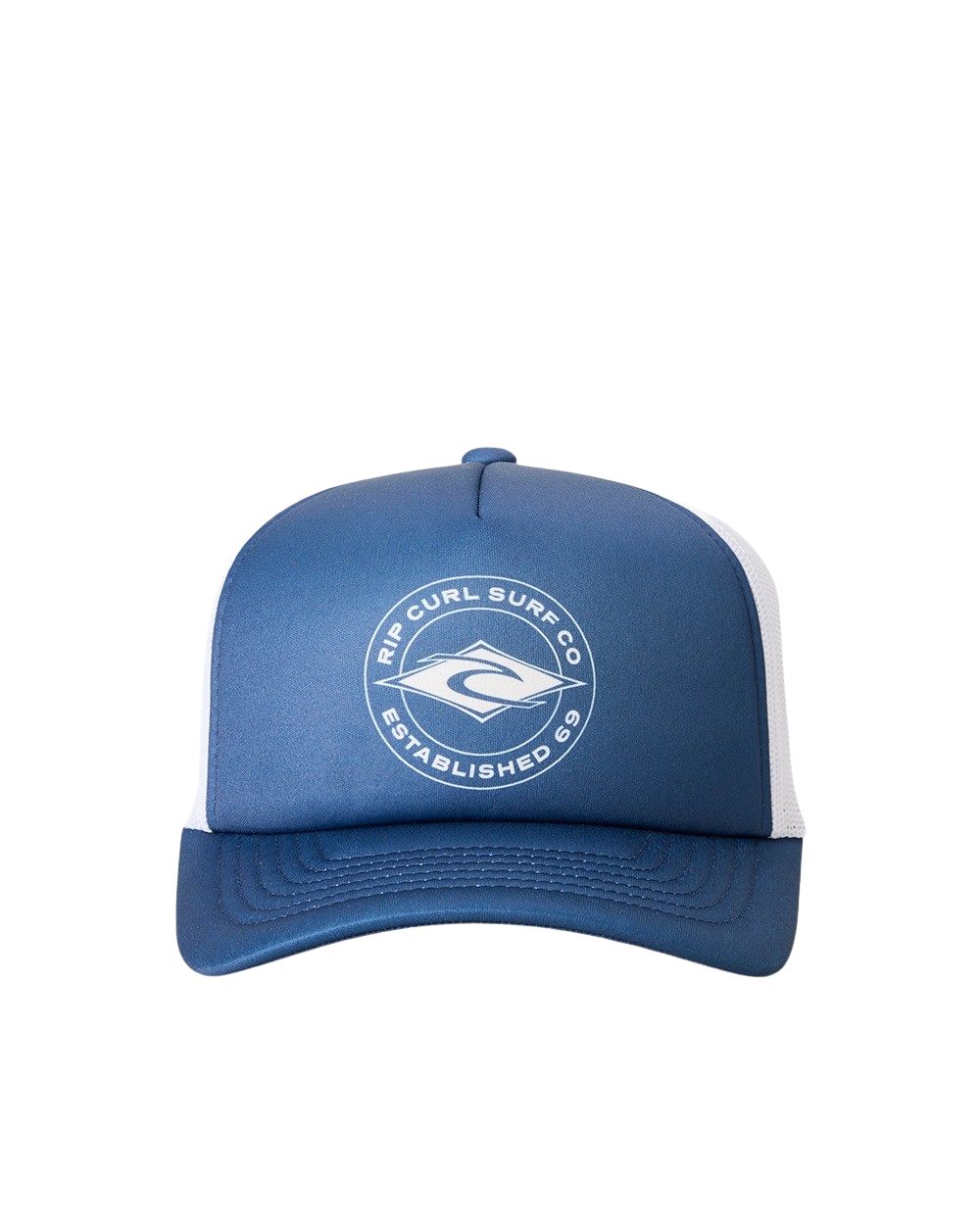 The Rip Curl Mens Weekender Trucker Cap in Navy