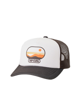 The Rip Curl Mens Weekender Trucker Cap in Brown