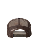 The Rip Curl Mens Weekender Trucker Cap in Brown