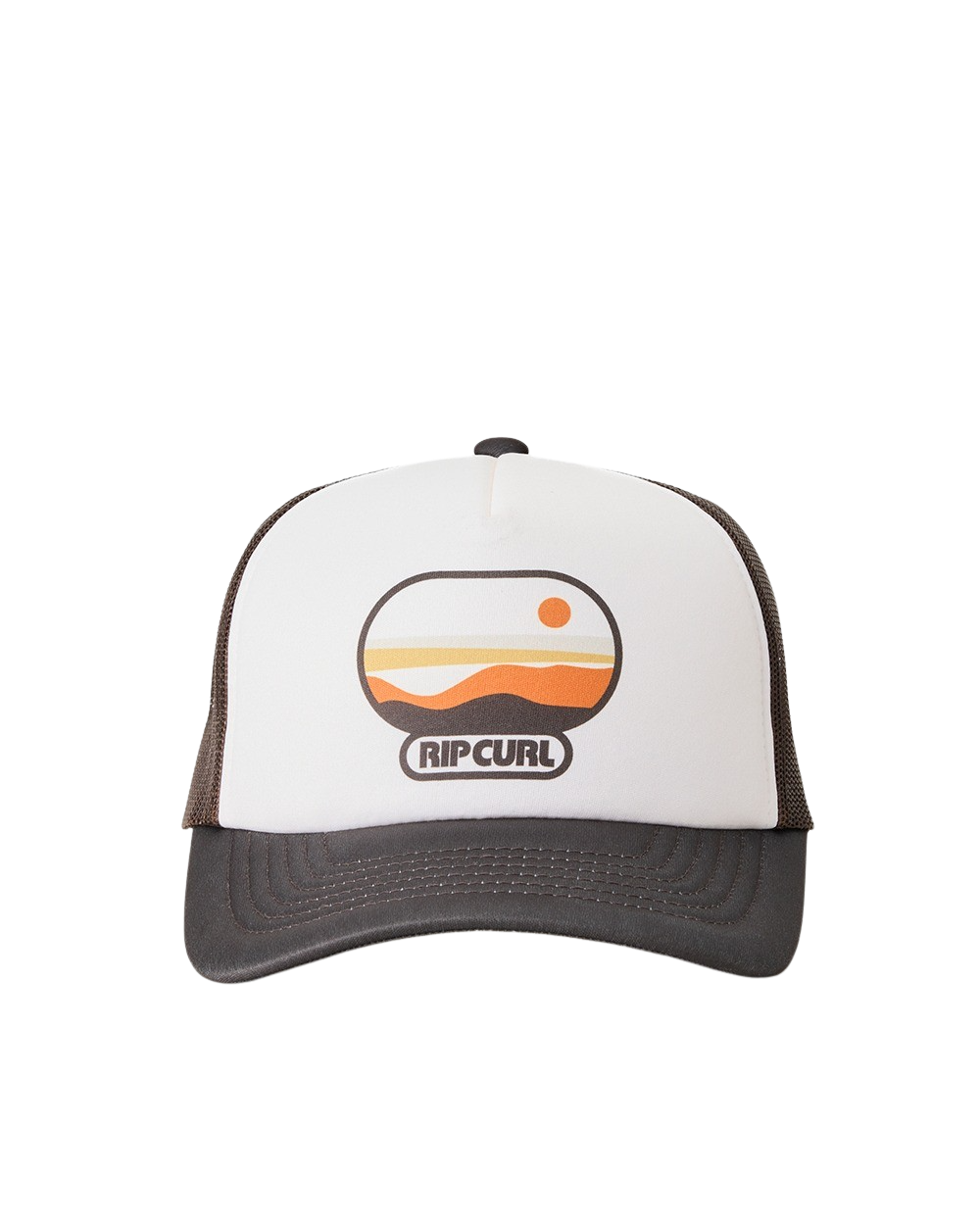 The Rip Curl Mens Weekender Trucker Cap in Brown