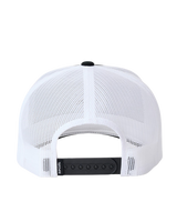 Routine Curve Trucker Cap in Black & White