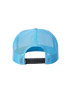 The Rip Curl Mens Routine Curve Trucker Cap in Bone & Blue