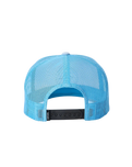 The Rip Curl Mens Routine Curve Trucker Cap in Bone & Blue