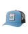 Custom Curve Trucker Cap in Storm Blue