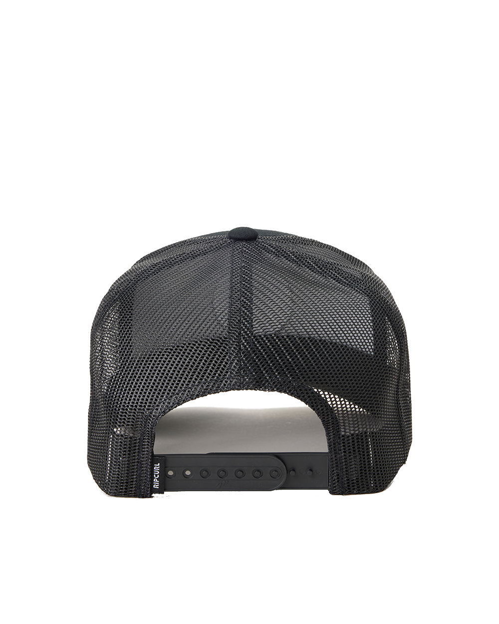 The Rip Curl Mens Custom Curve Trucker Cap in Black & Purple