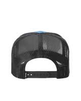 Custom Curve Trucker Cap in Storm Blue