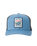 Custom Curve Trucker Cap in Storm Blue