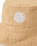 The Rip Curl Mens Wetty Icon Bucket Hat in Khaki