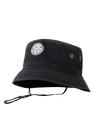 The Rip Curl Mens Wetty Icon Bucket Hat in Black