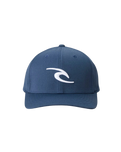 The Rip Curl Mens Tepan 2.0 Flexfit Cap in Navy