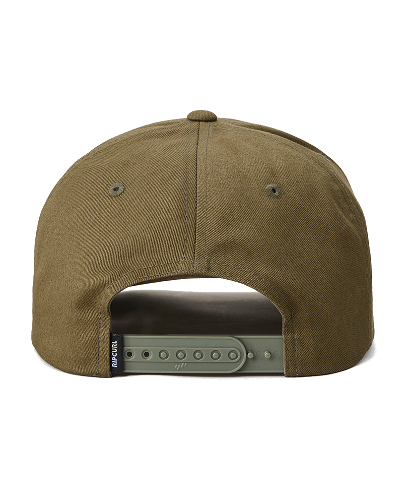 The Rip Curl Mens Stapler Cap in Rock