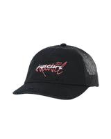 The Rip Curl Mens Inner Vision Trucker Cap in Black
