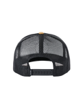 The Rip Curl Mens Routine 2.0 Trucker Cap in Black & Khaki