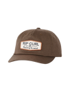 The Rip Curl Mens Classic Surf Cap in Walnut