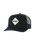 The Rip Curl Mens Custom Badge Trucker Cap in Black