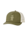 The Rip Curl Mens Search Icon Canvas Trucker Cap in Dark Olive