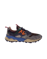 The Flower Mountain Mens Yamano 3 Shoes in Dark Grey, Anthracite & Black