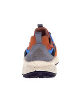 Yamano 3 Shoes in Warm Coral, Deep Blue & Black