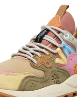 Yamano 3 Shoes in Cream, Taupe & Militare