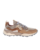 The Flower Mountain Womens Yamano 3 Uni Shoes in Mud, Beige & Grey
