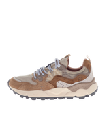 The Flower Mountain Womens Yamano 3 Uni Shoes in Mud, Beige & Grey