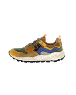 Yamano 3 Uni Shoes in Yellow, Kaky & Beige