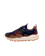 Yamano 3 Uni Shoes in Mud, Light Brown & Navy