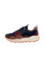 Yamano 3 Uni Shoes in Mud, Light Brown & Navy