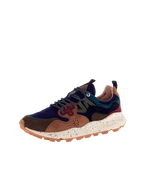 Yamano 3 Uni Shoes in Mud, Light Brown & Navy