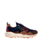 The Flower Mountain Mens Yamano 3 Uni Shoes in Mud, Light Brown & Navy