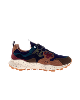 The Flower Mountain Mens Yamano 3 Uni Shoes in Mud, Light Brown & Navy