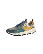 Yamano 3 Uni Shoes in Grey, Petrol & Zucca