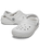 The Crocs Womens Classic Fuzz-Lined Clogs in Atmosphere