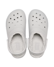 The Crocs Womens Classic Fuzz-Lined Clogs in Atmosphere
