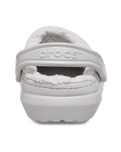 The Crocs Womens Classic Fuzz-Lined Clogs in Atmosphere