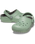 The Crocs Womens Classic Fuzz-Lined Clogs in Moss & Multi
