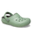 The Crocs Womens Classic Fuzz-Lined Clogs in Moss & Multi