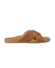 Kīpe‘a ‘Olu Leather Sliders in Sahara