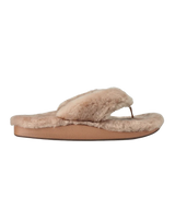 Kīpe’a Heu Slipper in Tan & Tan