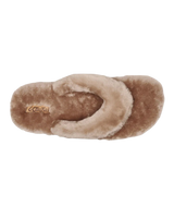 Kīpe’a Heu Slipper in Tan & Tan