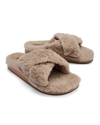 The Olukai Womens Hila Heu Slipper in Tan