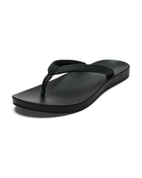 The Olukai Womens ‘Uiki Flip Flops in Lava Rock