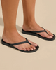 The Olukai Womens ‘Uiki Flip Flops in Lava Rock