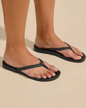 The Olukai Womens ‘Uiki Flip Flops in Lava Rock