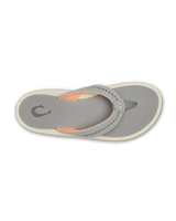 The Olukai Womens Ulele Flip Flops in Ash