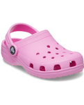 The Crocs Girls Girls Classic Clog in Taffy Pink